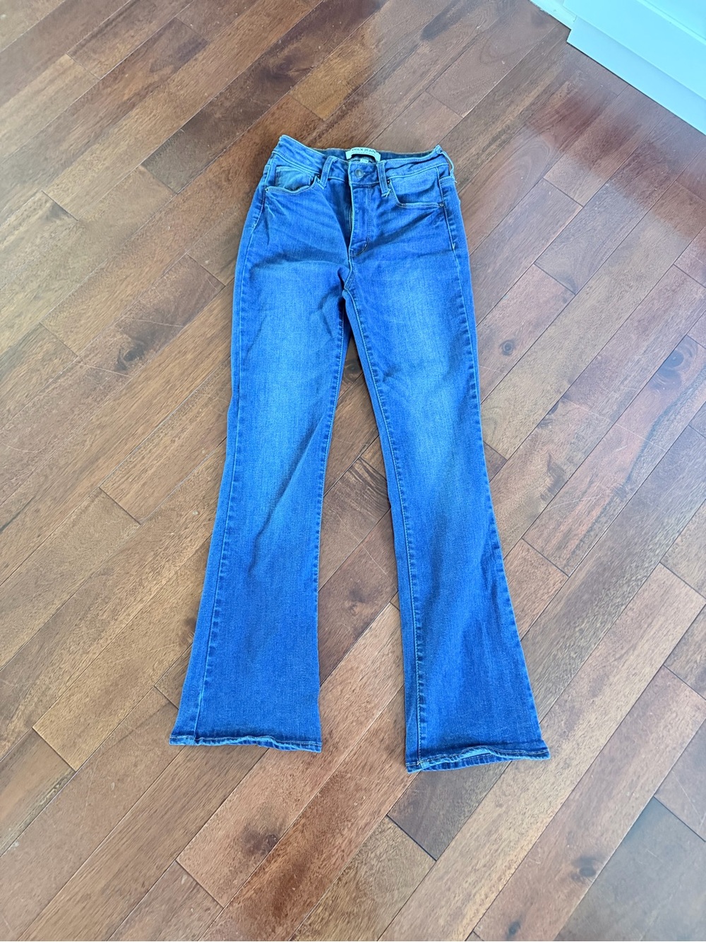 Women Wax Jeans Size 3/26 Crop Style 90248 5034 Flare Sustainable Denim Dark